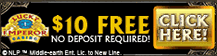 Lucky Emperor offers you $10 free