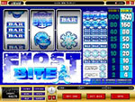 Frost bite 3 reel slot machine